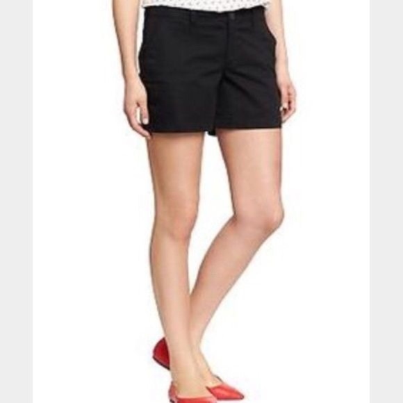 LOFT Casual Gray Chino Shorts - Picture 1 of 2